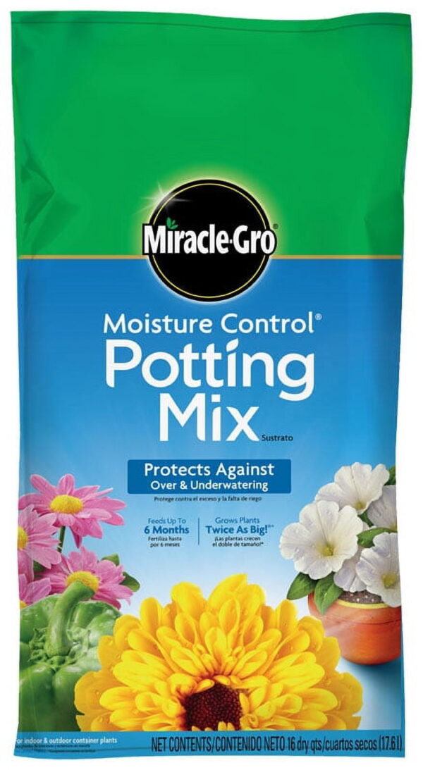 Miracle-Gro Moisture Control Potting Mix, 16 qt.