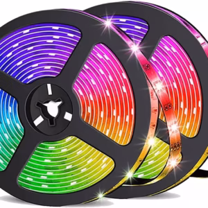 Led Lights for Bedroom, Smart Led Strip Lights with App Control Remote Control, RGB LED Light Strips,Music Sync Color Changing Room Decoration Party, Christmas decoration(1 Rolls of 32.8ft)